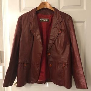 Red Leather Jacket